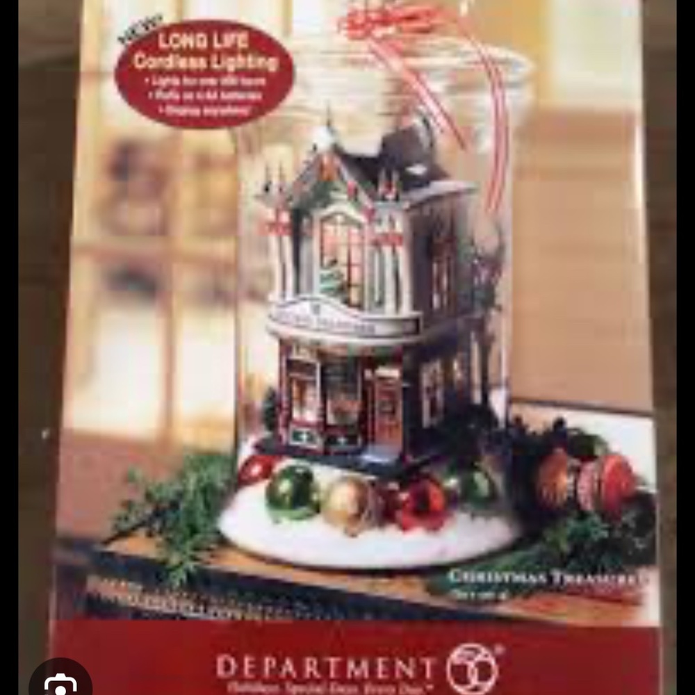 Lighted Christmas Village House